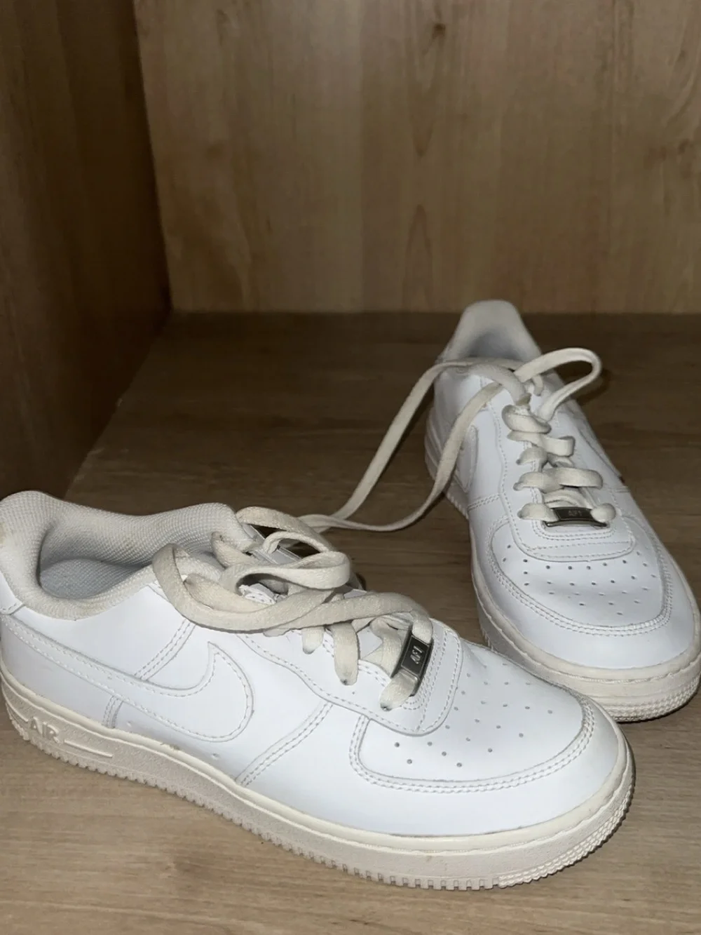 Nike Kids White Low-Top Sneakers